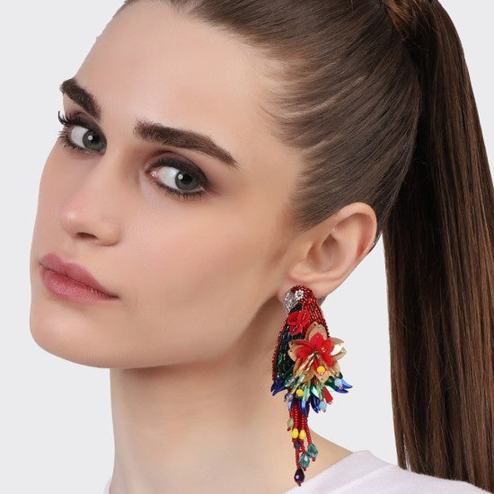 Boucles d'oreilles PARROT - Olivia Dar