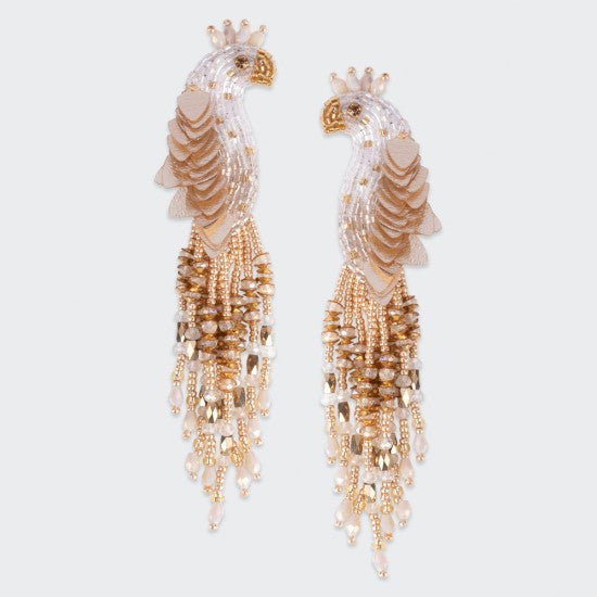 Boucles d'oreilles PEACOCK - Olivia Dar